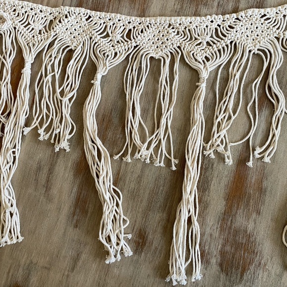 Anthropologie Other - NWT Anthropologie Macrame Wall Hanging Banner
